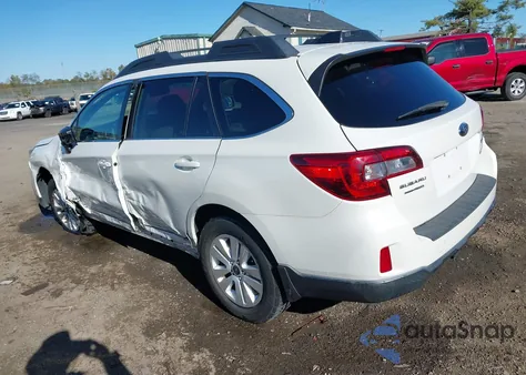 2017 Subaru Outback 2.5I Premium из США, поврежденный, VIN 4S4BSADC9H3277992